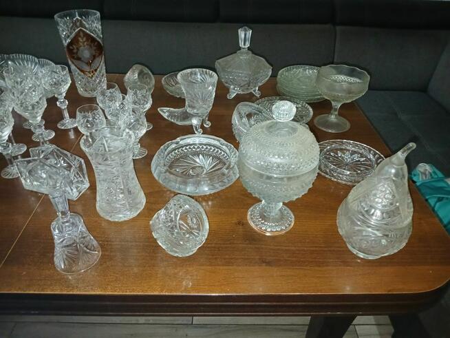 Krysztaly PRL KOMPLET różne