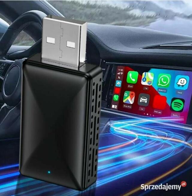 Bezprzewodowy Adapter USB CarPlay do iPhone iOS ANDROID AUTO