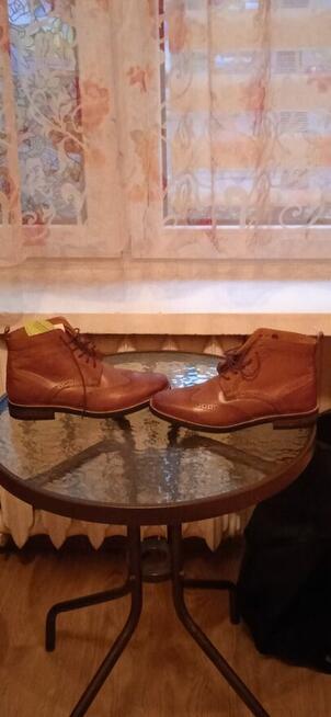 Buty ze skóry 249zk przecena