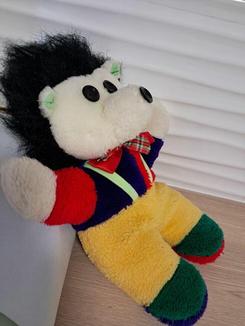 Zabawka pluszowa – jeżyk z kokardą, do sprzedania