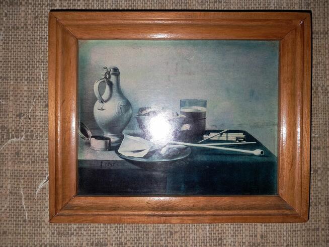 Obraz – „Martwa natura z fajkami glinianymi” P.Claesz