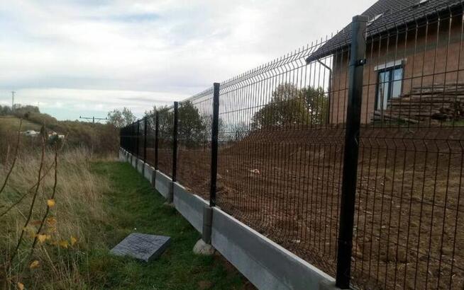 Panel ogrodzeniowy PROMOCJA 123x250cm fi4mm ocynk+kolor