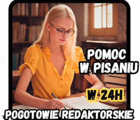 Pomoc w pisaniu prac - Pogotowie redaktorskie