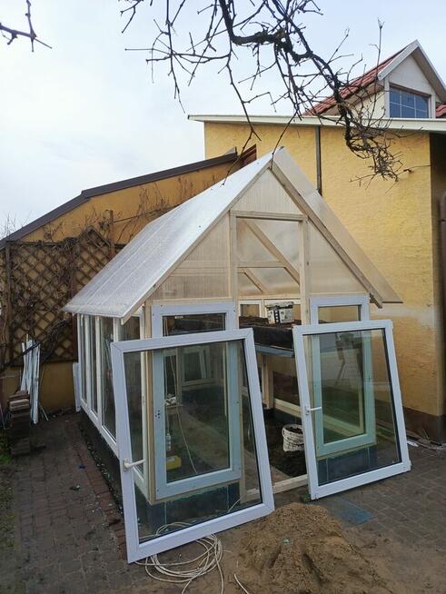 Okna plastikowe h 135 x 109