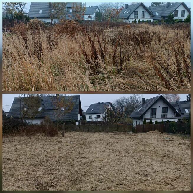 Koszenie trawy, nieużytków, arka bijakowa, karczowanie.Busko