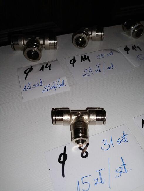 Camozzi Nowe złącza cena za całość 4,300 zł