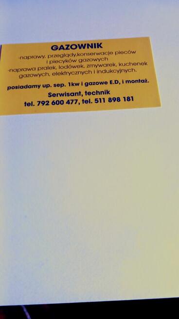 Serwis Gazownik naprawy pieców gazowych I AGD