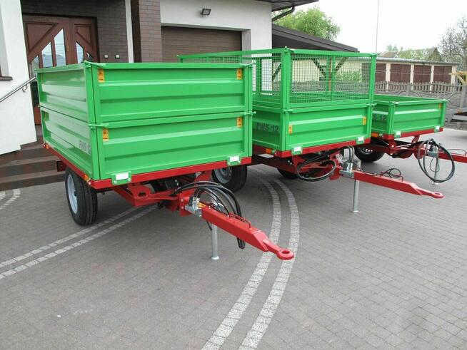 Przyczepa Wywrotka Przyczepka Traktorek Kubota Yanmar Iseki