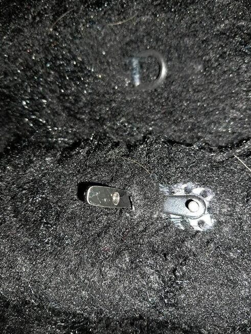 Futro damskie, czarne, długie, do sprzedania