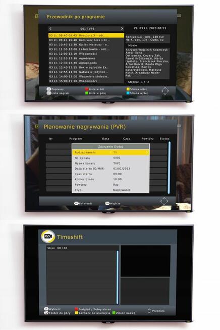 NOWY DEKODER DVB-T2 TV NAZIEMNEJ H.265 HEVC FULL HD USB HDMI