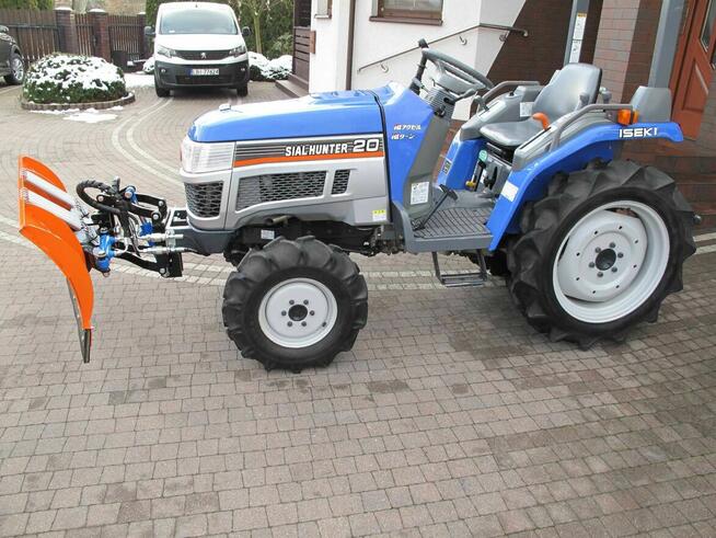 Mini Traktorek Iseki 20KM 4X4 Wspomaganie Rewers Mały