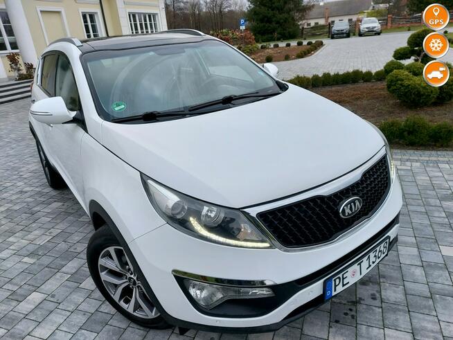 Kia Sportage kamera Biała Perła navigacja panorama 118 tys km