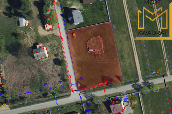 Na sprzedaż działka w Osinie 2500 m2