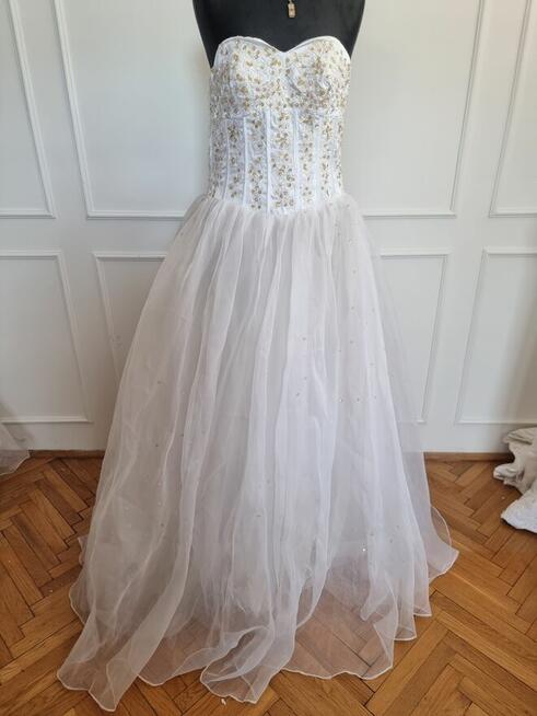 Suknia ślubna do przeróbki 38-40