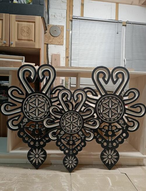 Parzenice góralskie ozdoby