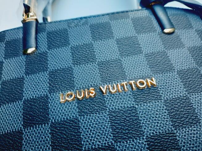 Louis Vuitton torebka kuferek z zamkiem 24x17 cm