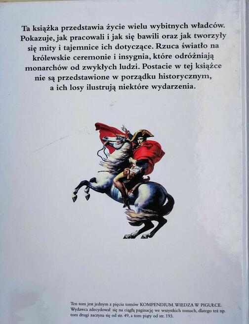 Książka Wielcy władcy świata bogato ilustrowana