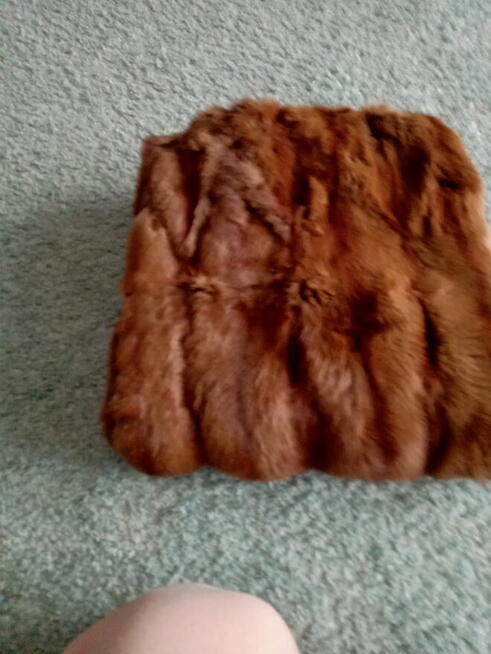 Szal z norek długość 210 cm, szerokość 30 cm