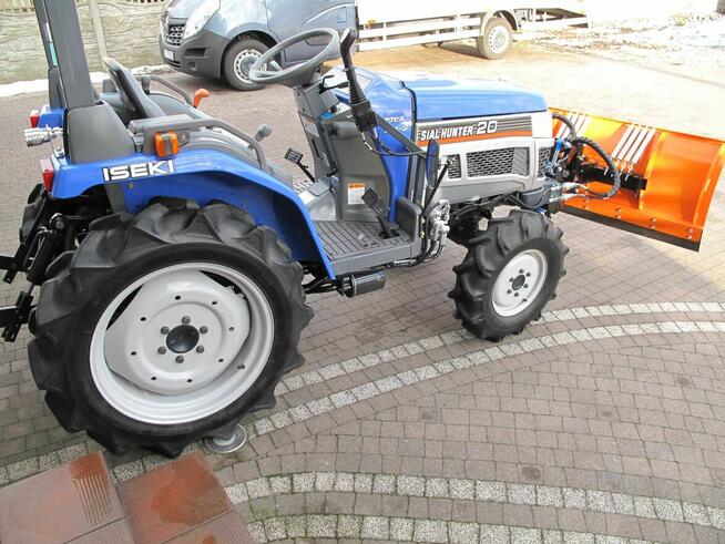 Mini Traktorek Iseki 20KM 4X4 Wspomaganie Rewers Mały