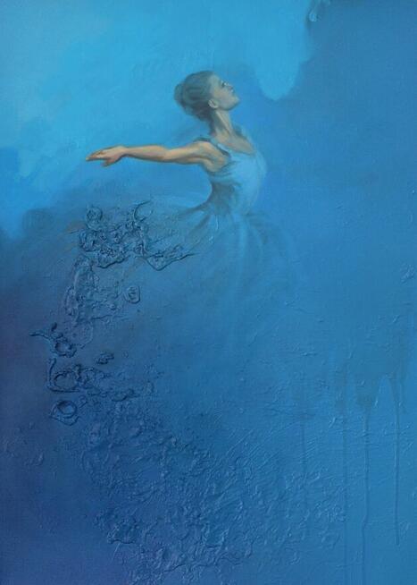 Obraz 50x70cm - Majestic - obraz akrylowy, płótno, kobieta