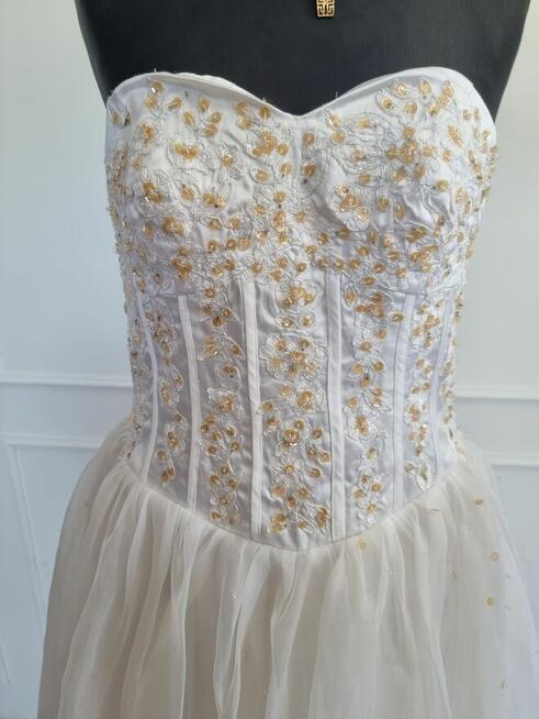 Suknia ślubna do przeróbki 38-40