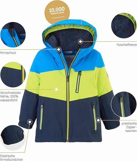 KILLTEC FUNKCJONALNA KURTKA NARCIARSKA CHŁOPIĘCA 110/116