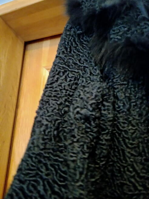 Sprzedam futro z karakułów używane .