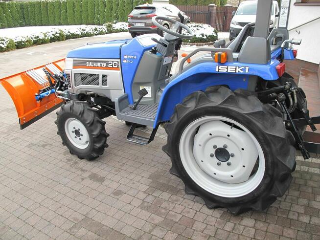 Mini Traktorek Iseki 20KM 4X4 Wspomaganie Rewers Mały
