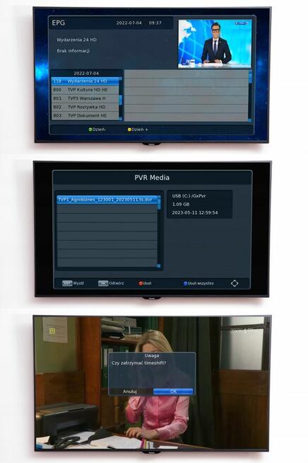 DEKODER DVB-T2 TV NAZIEMNEJ H.265 HEVC NOWY GWARANCJA