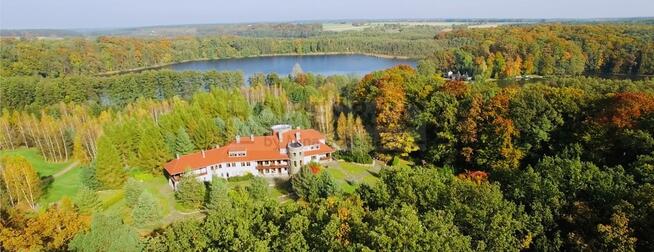 Posiadłość nad jeziorem,  1250m2 dom, pole golfowe