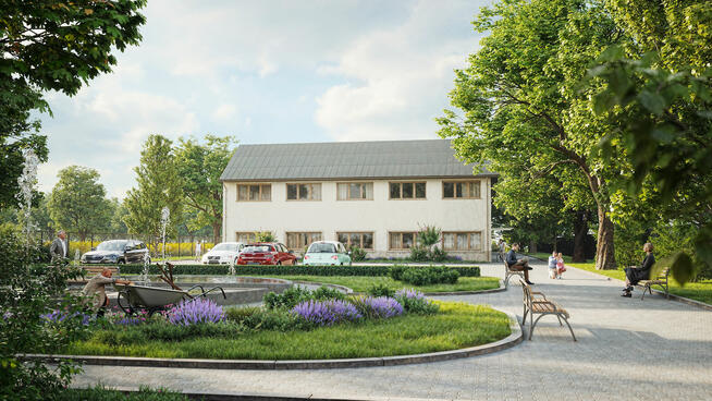 Dom SENIORA w budowie, Aleksandrów Łódzki, 95-070 Sobień 33.