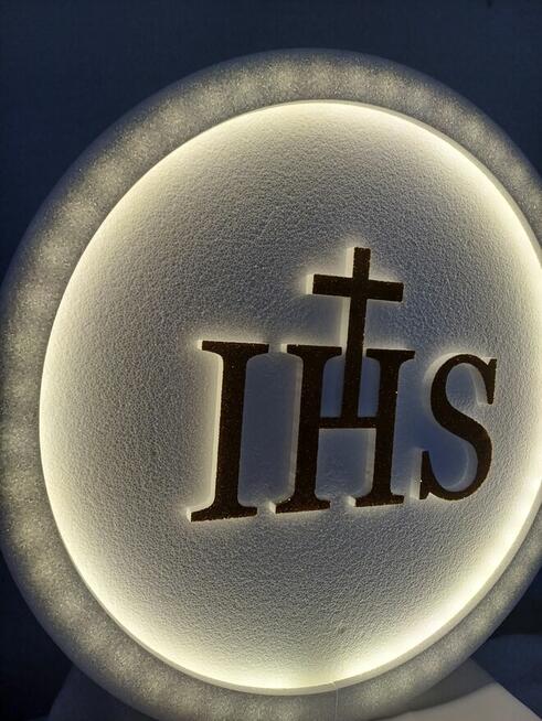 Hostia z podświetleniem NOWOŚĆ dekoracja Pierwsza Komunia