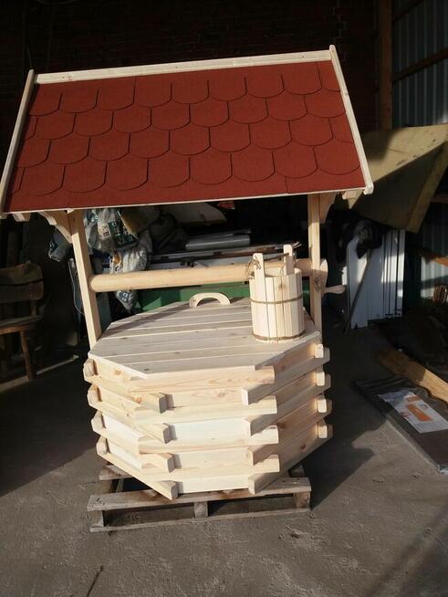 studnia ogrodowa zabudowa kręgu