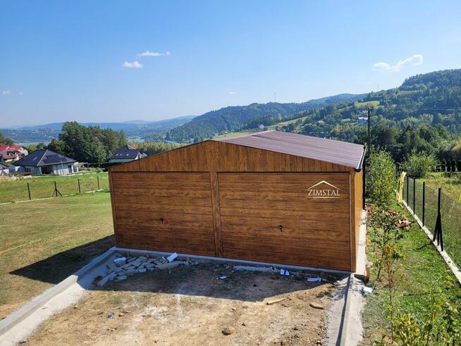 Promocyjne ceny garaże blaszane na każdy wymiar