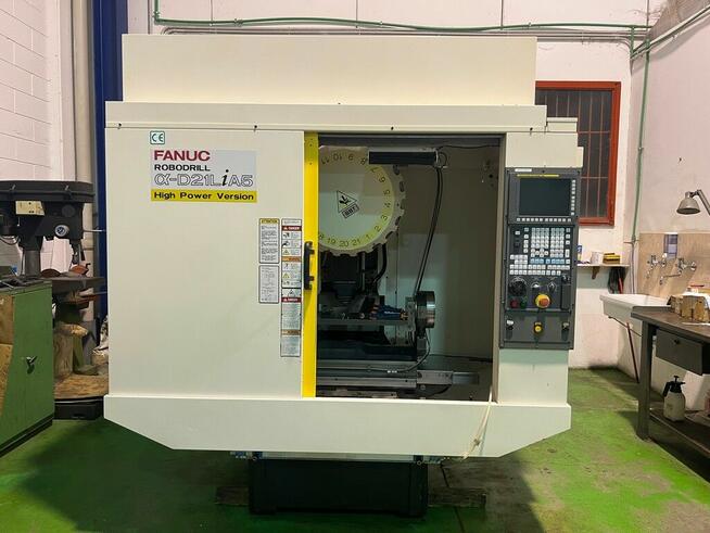 FANUC Robodrill Alfa D21L iA5 High Power 4 osie 2015 4500h