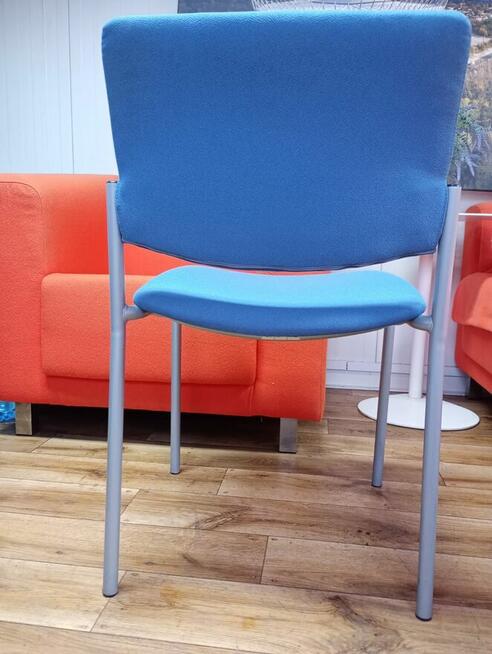 Krzesło konferencyjne niebieskie krzesła konferencyjne