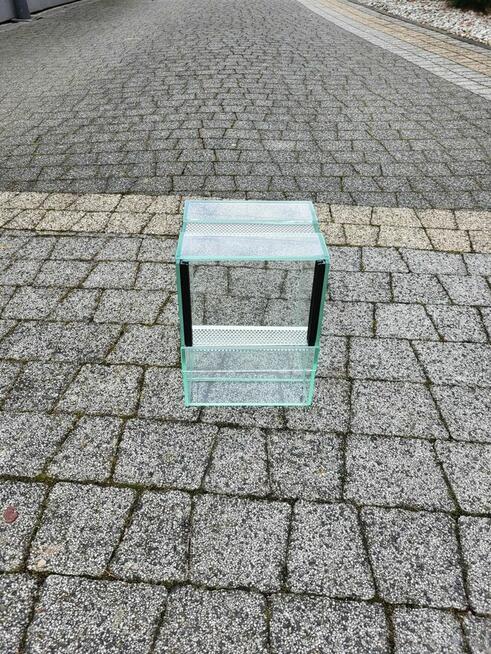 Terrarium dla pająka15x15x20 super stan