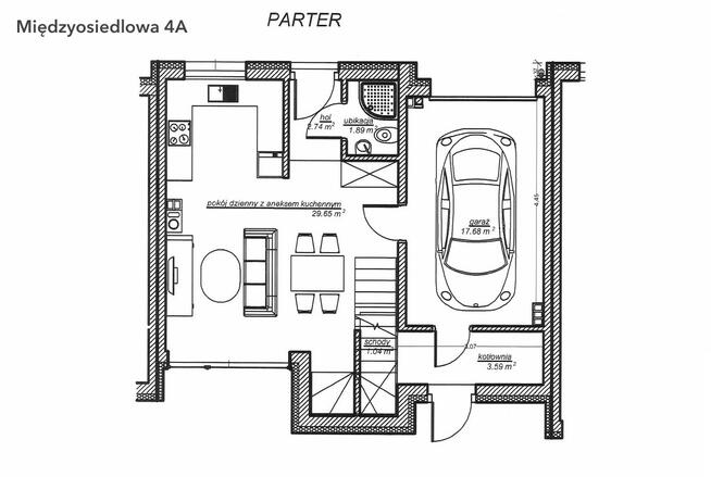 Nowoczesne domy z garażem i ogrodem w Wawrze