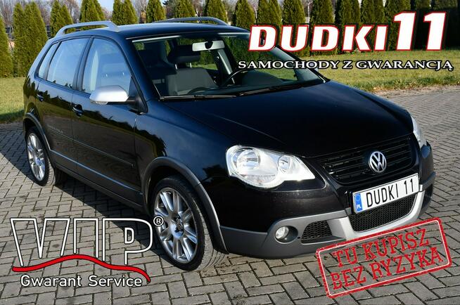 1,9tdi Cross-Polo. Kimatyzacja,Hak,Alu,Serwis,El.szyby x4.Centralka,OK