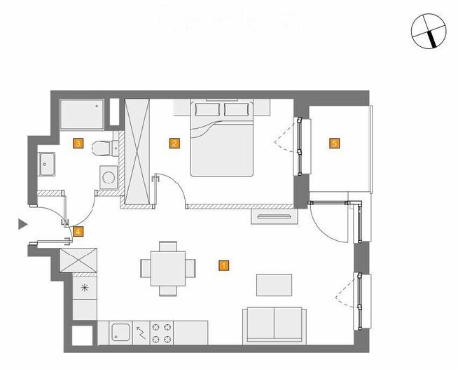 Przestronne i nowoczesne M2 z loggią I Włochy