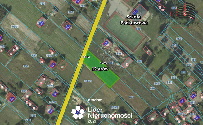 Działka budowlana Białka gm. Milejów,