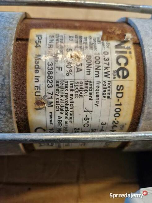 Napęd do Bramy Przemysłowej