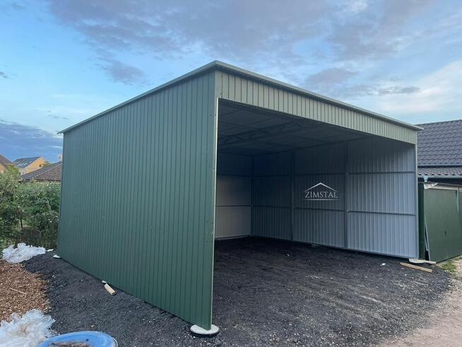 Promocyjne ceny garaże blaszane na każdy wymiar