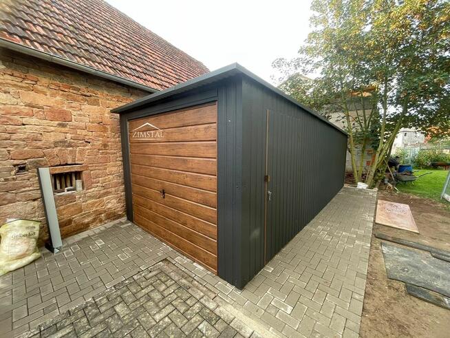 Promocyjne ceny garaże blaszane na każdy wymiar