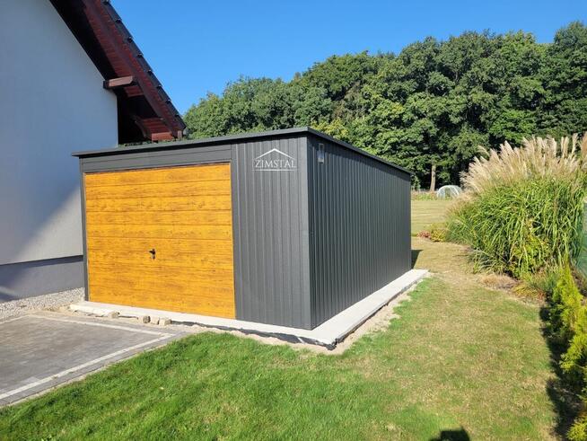 Promocyjne ceny garaże blaszane na każdy wymiar