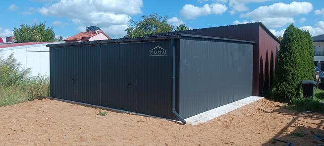 Promocyjne ceny garaże blaszane na każdy wymiar