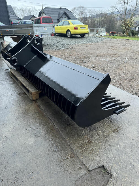 Łyżka skarpowa ażurowa, grabie 300cm 9-12t