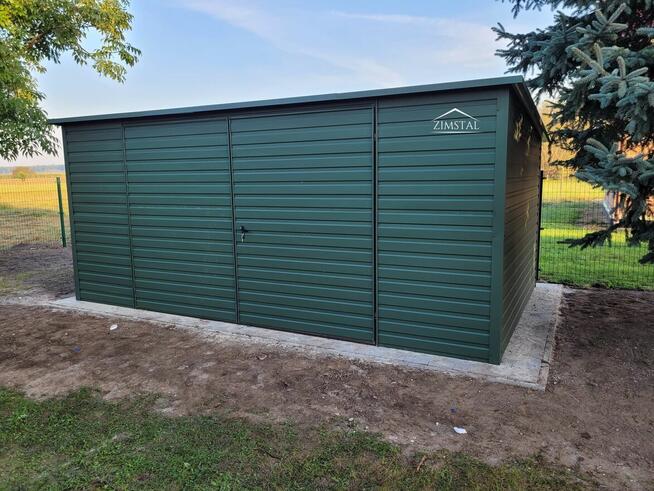 Promocyjne ceny garaże blaszane na każdy wymiar