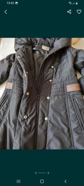 Kurtka damska ocieplana z kapturem r 40