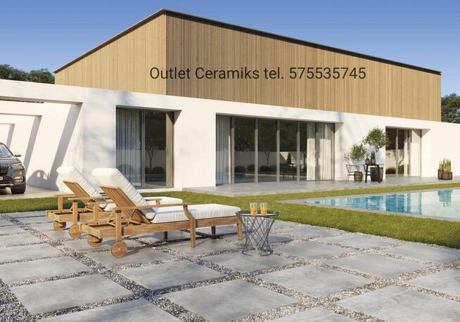 WYPRZEDAŻ Płytki tarasowe 40x80x2 Montego grafit gres 2cm